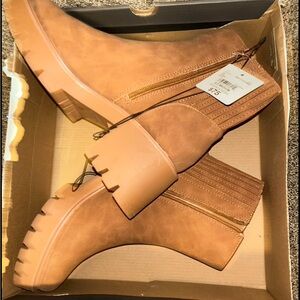 Tan Ankle Boots Size 8.5 M